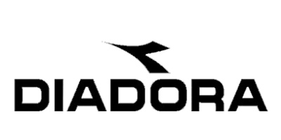 Logo diadora nero sfondo bianco